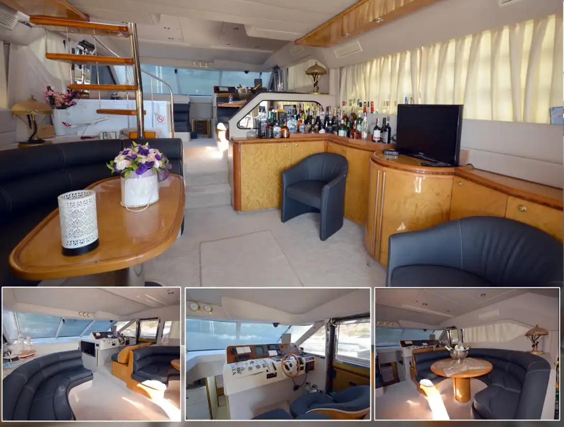 Antalya Yat Kiralama 23m Princess 66